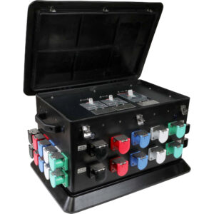 Generac Portable Power Distribution Box — 800 Amps, 120/208 Volts, 3 Sets of Outlets