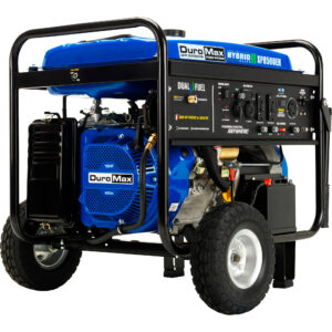 DuroMax Portable Dual Fuel Generator — 8500 Surge Watts, 7000 Rated Watts, Electric Start, Model# XP8500EH