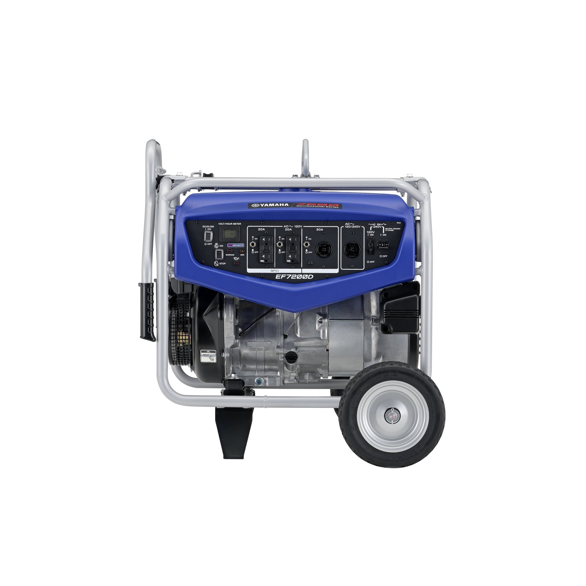 Yamaha, Portable Generator, Surge Watts 7200, Rated Watts 6000, Voltage 120/240, Model# EF72DZ 1 Yamaha, Portable Generator, Surge Watts 7200, Rated Watts 6000, Voltage 120/240, Model# EF72DZ