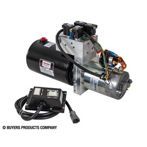 Buyers Products 4W/3W/(1) GAL 6X9 Power Unit, Max. PSI 2000, Max. RPM 0, Power Source Electric, Model# PU3593LR