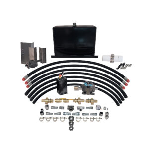 Buyers Products Wetline Kit,Dual Pressure,W/Side Mnt 50, Capacity 50 Gal, Suction Port Size Multiple in, Return Port Size Multiple in, Model# DLFK50CCWSM