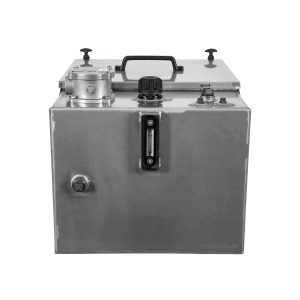 Buyers Products Reservoir, 30 Gal, Sst,W/Valve Enclosure, Capacity 30 Gal, Suction Port Size 2 in, Return Port Size Multiple in, Model# SMR30VESS