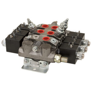 Buyers Products 3-Way Sectional Valve, GPM 11, Working Port 1/2 in, Max. PSI 3600, Model# HVE334PB