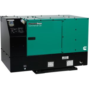 Cummins Onan Quiet Series Commercial Diesel Generator — 12kW Watts, Model# 12HDKCD-2209
