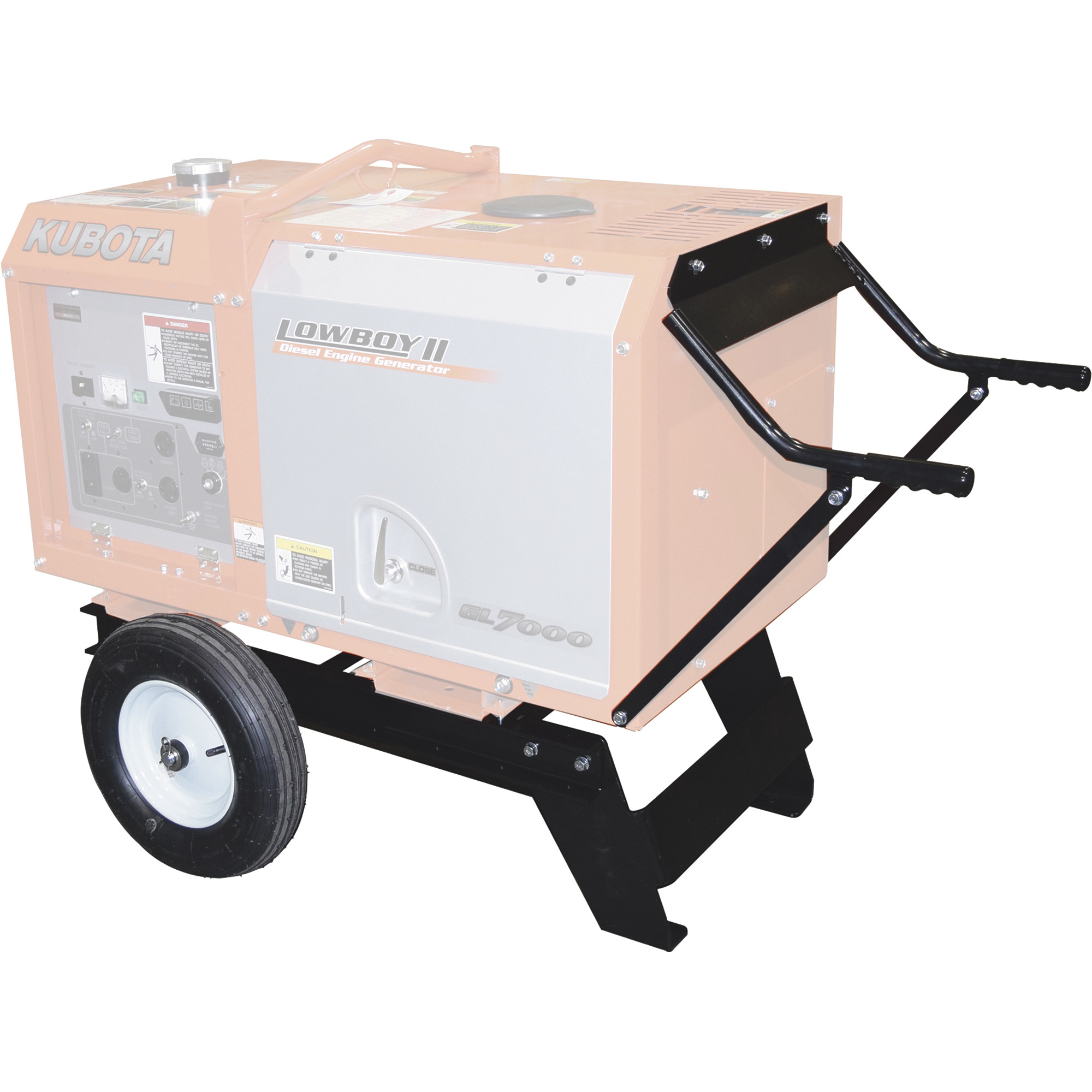 Kubota Generator Wheel Kit, Model# KT00004 1 Kubota Generator Wheel Kit, Model# KT00004