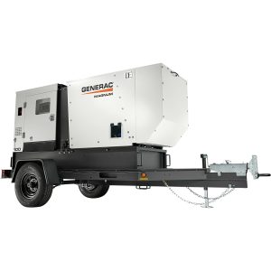 Generac Towable Mobile Diesel Generator — 100kW, 3-Phase, Model# MDG100DF4-STD