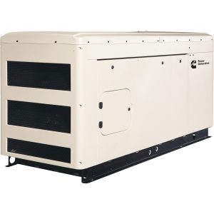 Cummins Commercial Standby Generator — 40kW, LP/NG, 277/480 Volts, 3-Phase, Model# RS40