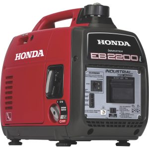 Honda Inverter Generator, 2200 Surge Watts, 1800 Rated Watts, Model# EB2200ITAN