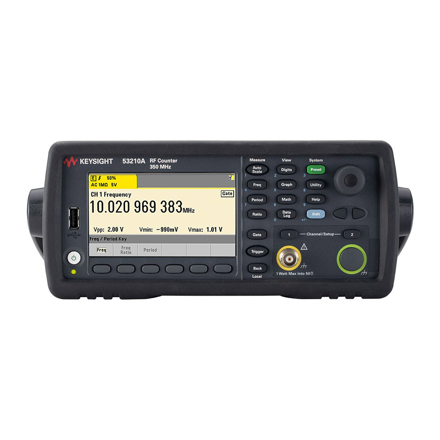 Keysight 53210A/201 RF Frequency Counter: Precision Measurement for 350 MHz Applications 1 Keysight 53210A/201 RF Frequency Counter: Precision Measurement for 350 MHz Applications