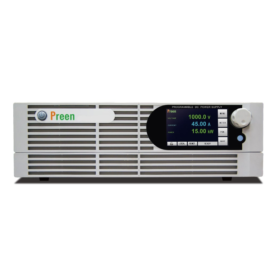 Preen ADG-L-335-135-15 DC Power Supply, 330 V, 135 A, 15 kW, Input 187-264/340-460VAC, ADG-L Series 1 Preen ADG-L-335-135-15 DC Power Supply, 330 V, 135 A, 15 kW, Input 187-264/340-460VAC, ADG-L Series