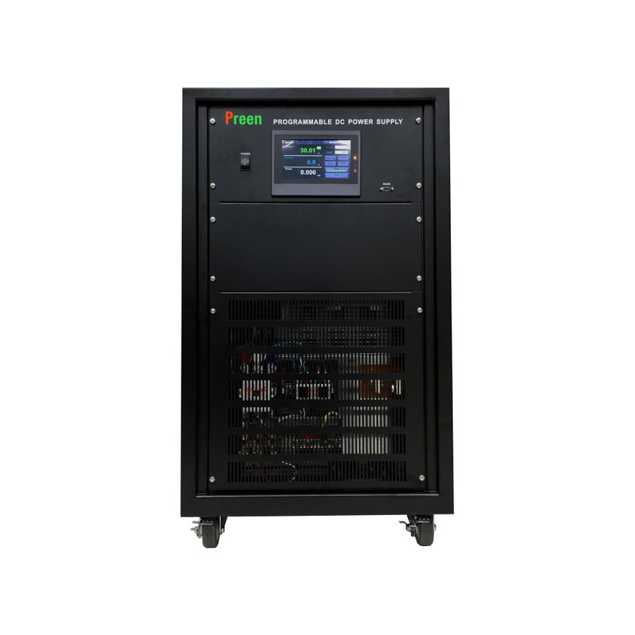 Preen ADG-PLUS-100-300 DC Power Supply, 100 V, 300 A, 30 kW, Input 323-460 VAC, ADG + Series 1 Preen ADG-PLUS-100-300 DC Power Supply, 100 V, 300 A, 30 kW, Input 323-460 VAC, ADG + Series