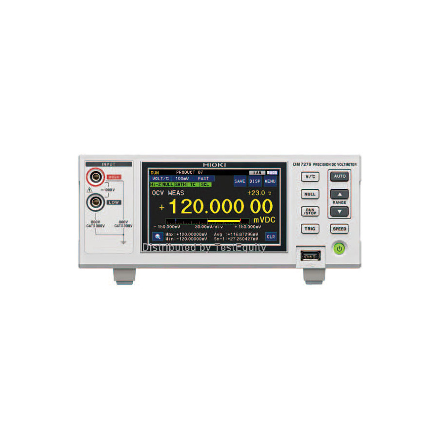 Hioki DM7275-03: Precision DC Voltmeter for Unmatched Accuracy and Reliability 1 Hioki DM7275-03: Precision DC Voltmeter for Unmatched Accuracy and Reliability