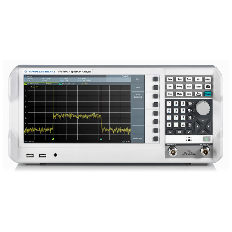 Rohde & Schwarz FPC1500 Spectrum Analyzer: Uncover Signal Insights from 5kHz to 1GHz 1 Rohde & Schwarz FPC1500 Spectrum Analyzer: Uncover Signal Insights from 5kHz to 1GHz