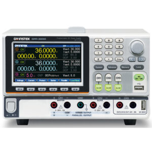 Instek GPP-3060 DC Power Supply, Triple Output, 5 V / 5 A, 2x 30 V/ 6 A, 385 W, RS-232, USB, LAN, GPP Series