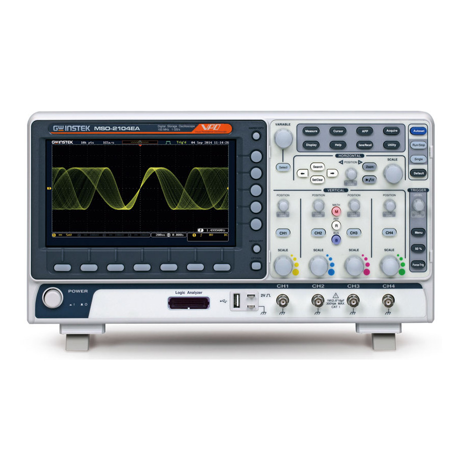 Instek MSO-2104EA: The Ultimate Mixed Signal Oscilloscope for Precision Analysis 1 Instek MSO-2104EA: The Ultimate Mixed Signal Oscilloscope for Precision Analysis