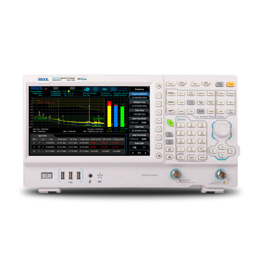 RIGOL RSA3015E-TG: Real-Time Spectrum Analyzer with Tracking Generator for Enhanced Signal Analysis 1 RIGOL RSA3015E-TG: Real-Time Spectrum Analyzer with Tracking Generator for Enhanced Signal Analysis