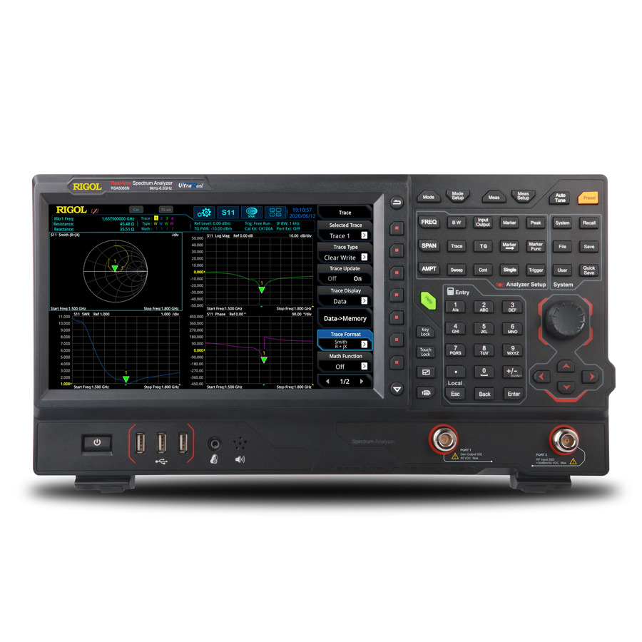 RIGOL RSA5065N: 6.5 GHz Real-Time Spectrum Analyzer with Tracking Gen and VNA Capabilities 1 RIGOL RSA5065N: 6.5 GHz Real-Time Spectrum Analyzer with Tracking Gen and VNA Capabilities