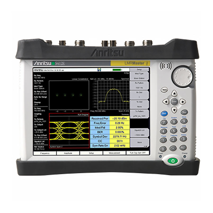 Anritsu S412E LMR Master: The Ultimate Land Mobile Radio Modulation Analyzer 1 Anritsu S412E LMR Master: The Ultimate Land Mobile Radio Modulation Analyzer