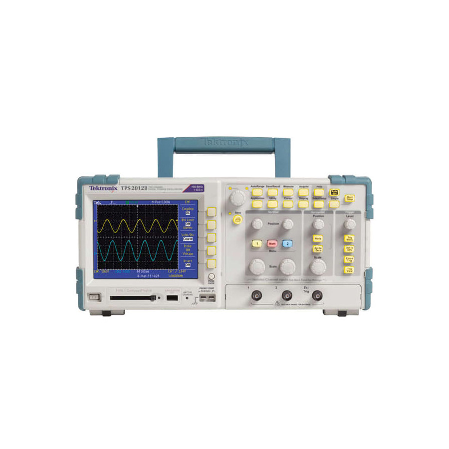 Tektronix TPS2012B: 2-Channel, 100MHz, 1GS/s Digital Storage Oscilloscope 1 Tektronix TPS2012B: 2-Channel, 100MHz, 1GS/s Digital Storage Oscilloscope