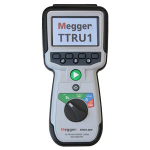 Megger TTRU1-ADV: Advanced Handheld Turns Ratiometer for Precise Transformer Testing