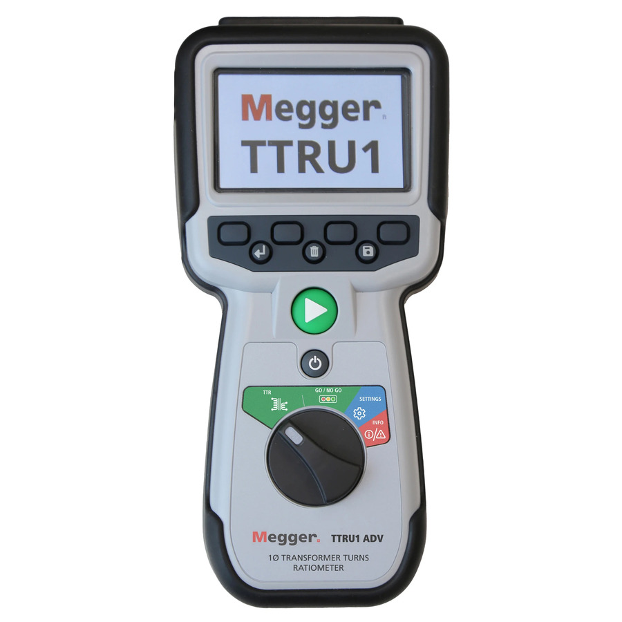 Megger TTRU1-ADV: Advanced Handheld Turns Ratiometer for Precise Transformer Testing 1 Megger TTRU1-ADV: Advanced Handheld Turns Ratiometer for Precise Transformer Testing