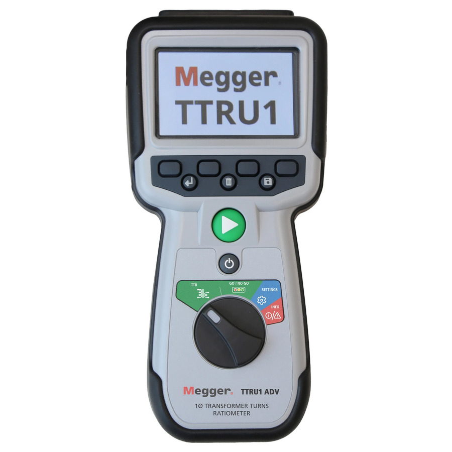 Megger TTRU1-BASIC: Precision Turns Ratiometer for Accurate Transformer Testing 1 Megger TTRU1-BASIC: Precision Turns Ratiometer for Accurate Transformer Testing