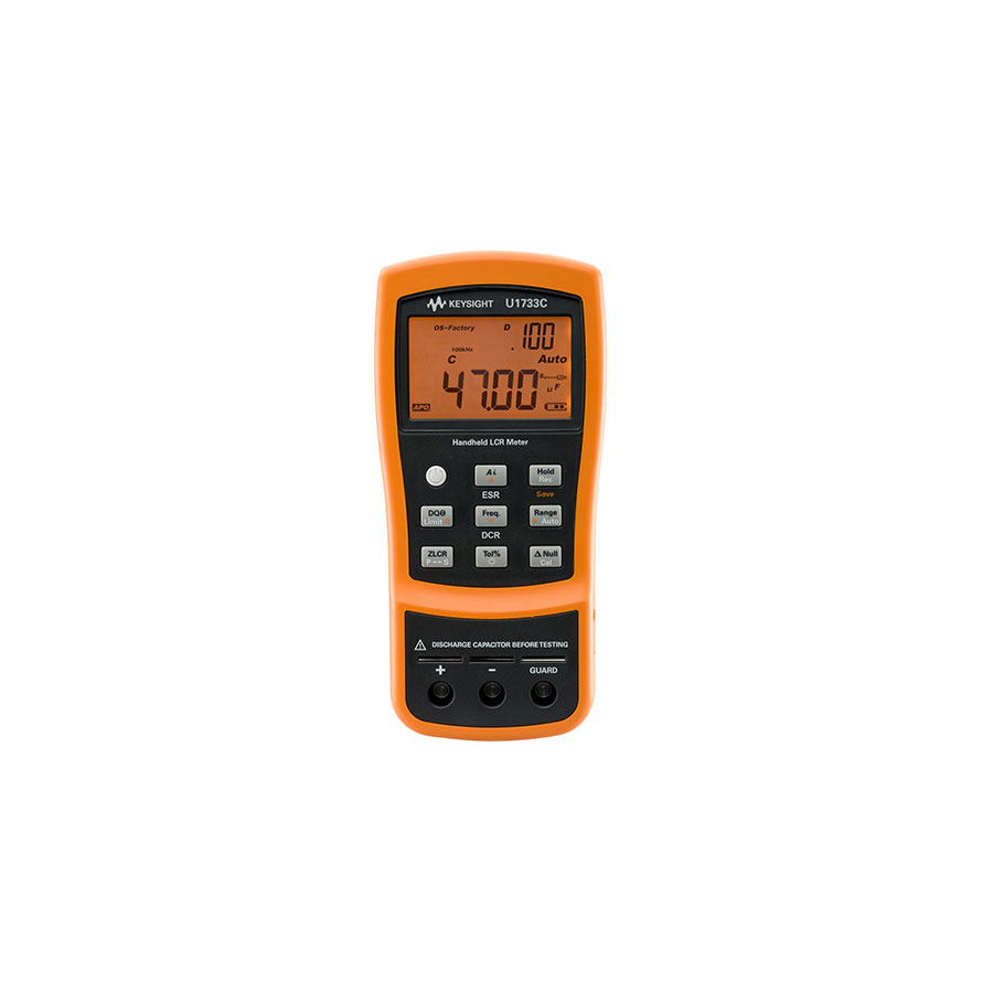 Keysight U1733C: Precision Handheld LCR Meter with Dual Display and Multiple Frequencies 1 Keysight U1733C: Precision Handheld LCR Meter with Dual Display and Multiple Frequencies