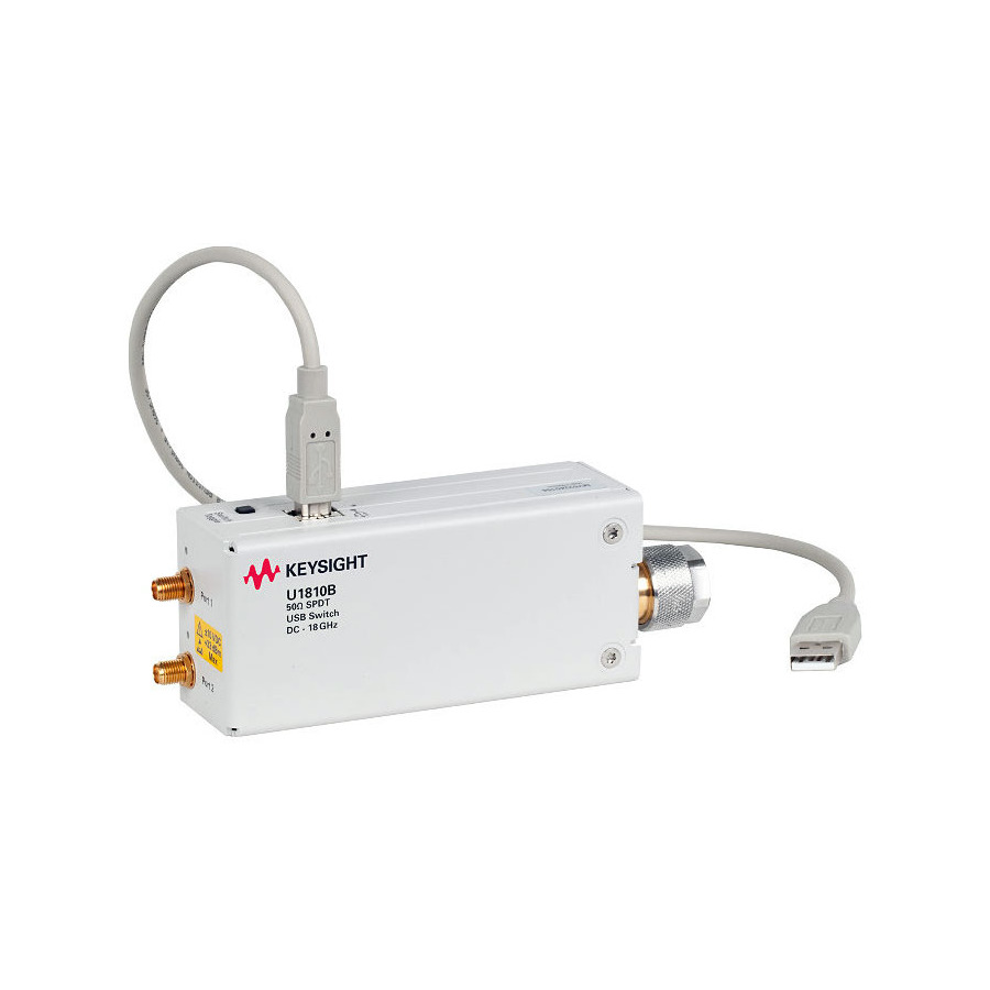 Keysight U1810B USB Coaxial Switch: Enhance Connectivity and Signal Routing 1 Keysight U1810B USB Coaxial Switch: Enhance Connectivity and Signal Routing