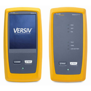 Fluke Networks VERSIV2 M/RU-NW KIT: Main Unit and Remote Bundle for Non-WiFi Testing
