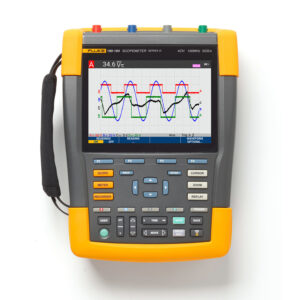 Fluke 190-104-III: 4-Channel, 100 MHz Handheld Oscilloscope for Precision Diagnostics