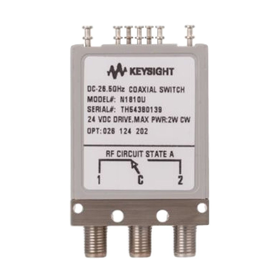 Keysight N1812UL: High-Performance Coaxial Switch for Demanding RF Applications 1 Keysight N1812UL: High-Performance Coaxial Switch for Demanding RF Applications